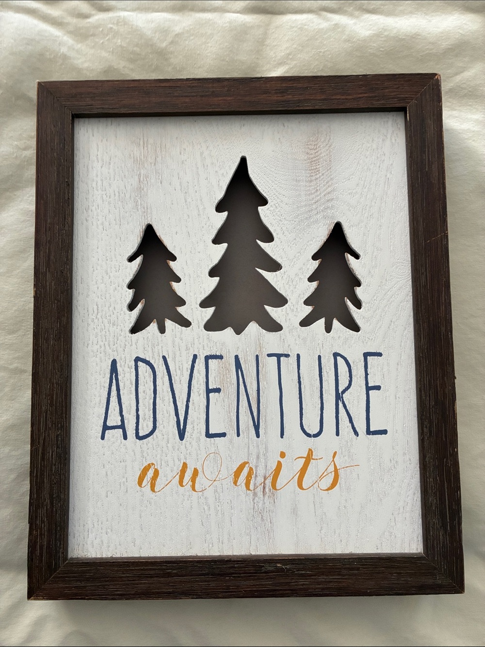 “Adventure Awaits” Wall Hanging
